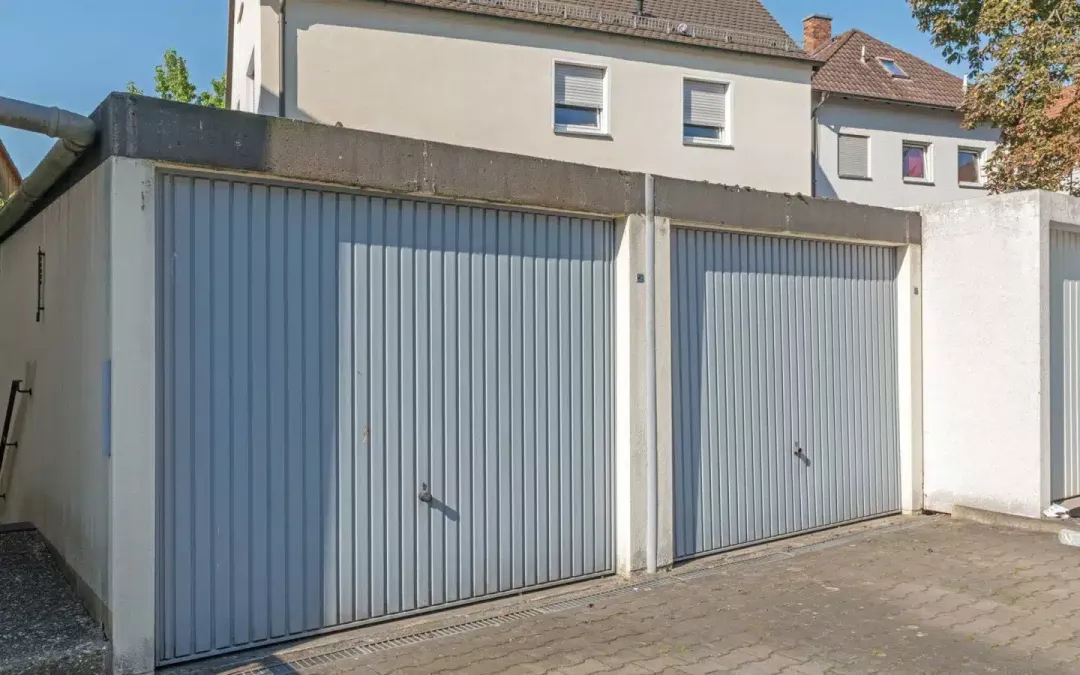 Garagendach einer Betongarage vor Sanierung