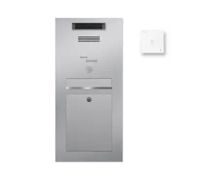 Briefkasten mit Klingel und Sprecheinheit für S.1 Vordach von Siebau