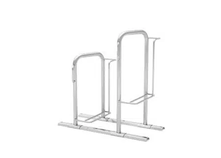 Fahrradhalter Hoch- / Tiefparker mit Anschließungsbügel